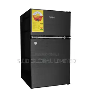Midea Silver Lock 8ltrs Led Light Top Freezer Fridge