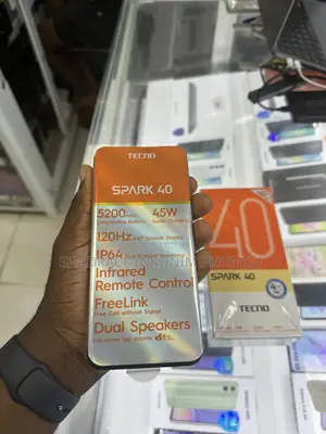 New Tecno Spark 40 128 GB Black