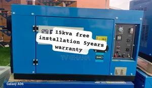 Fridge Tv Fan All on Perkins 15kva Diesel Generator 15kva