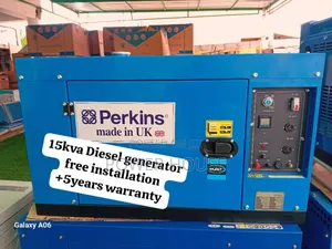 Flicker Power Perkins Diesel Generator 15kva Silent