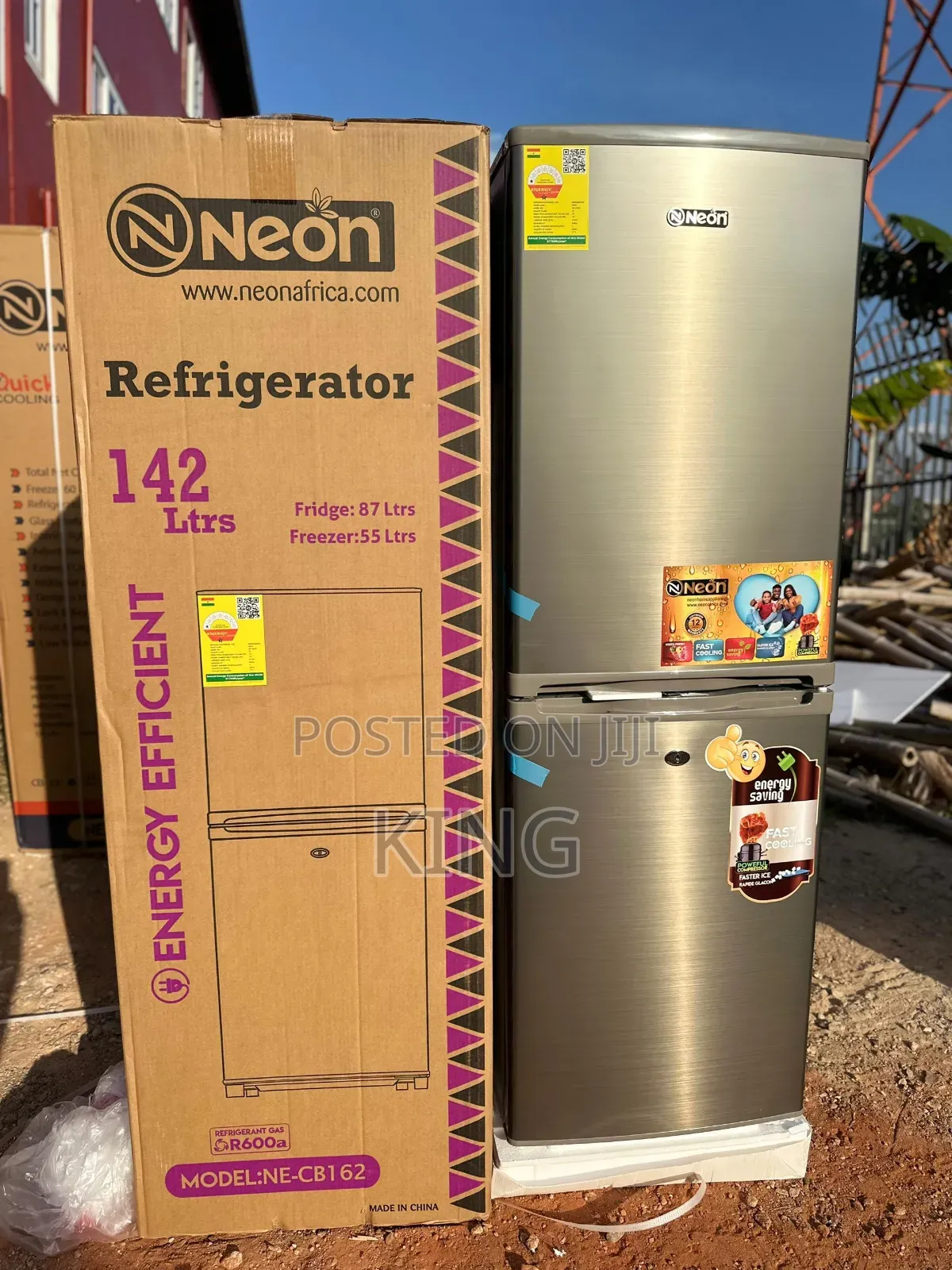 Combi Fridge Big Space Fridge Capacity 142l High Quality