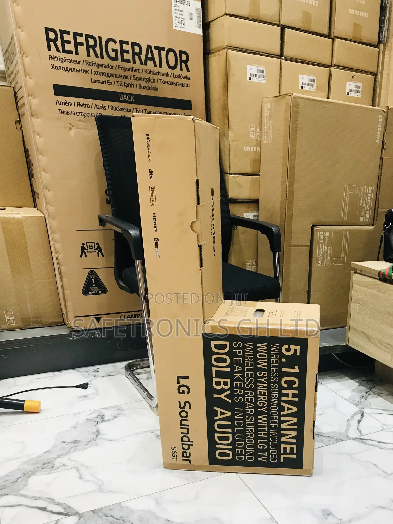 High Quality S65t Bluetooth Lg 5.1ch 600 Watts Soundbar