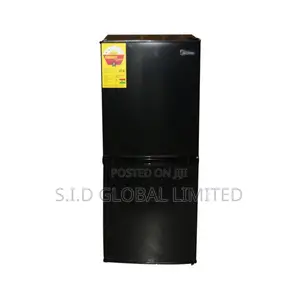 Midea Mdrb197fgf30 135ltr Double Door Bottom Freezer Fridge