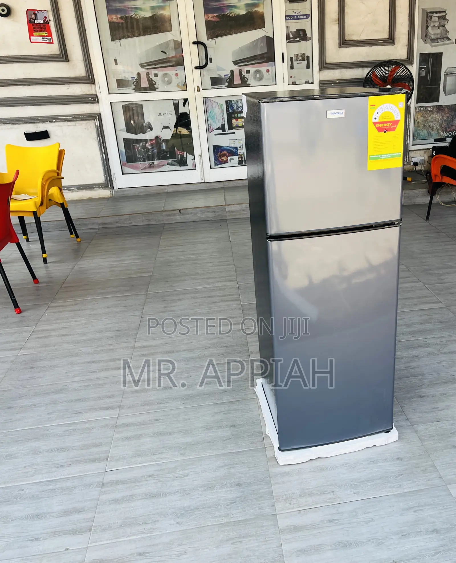 Energy SavingNasco F2-18fl Electric Fridge Fridge,Dark Gray