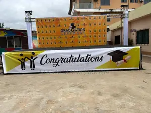 Graduation Stage And Backdrop