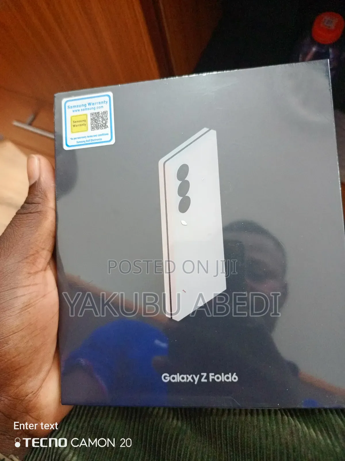 New Samsung Galaxy Z Fold6 256 GB Pink