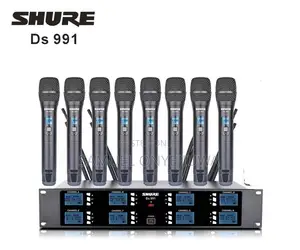 Shure Ds-991 8in1 Professional Wireless Microphone