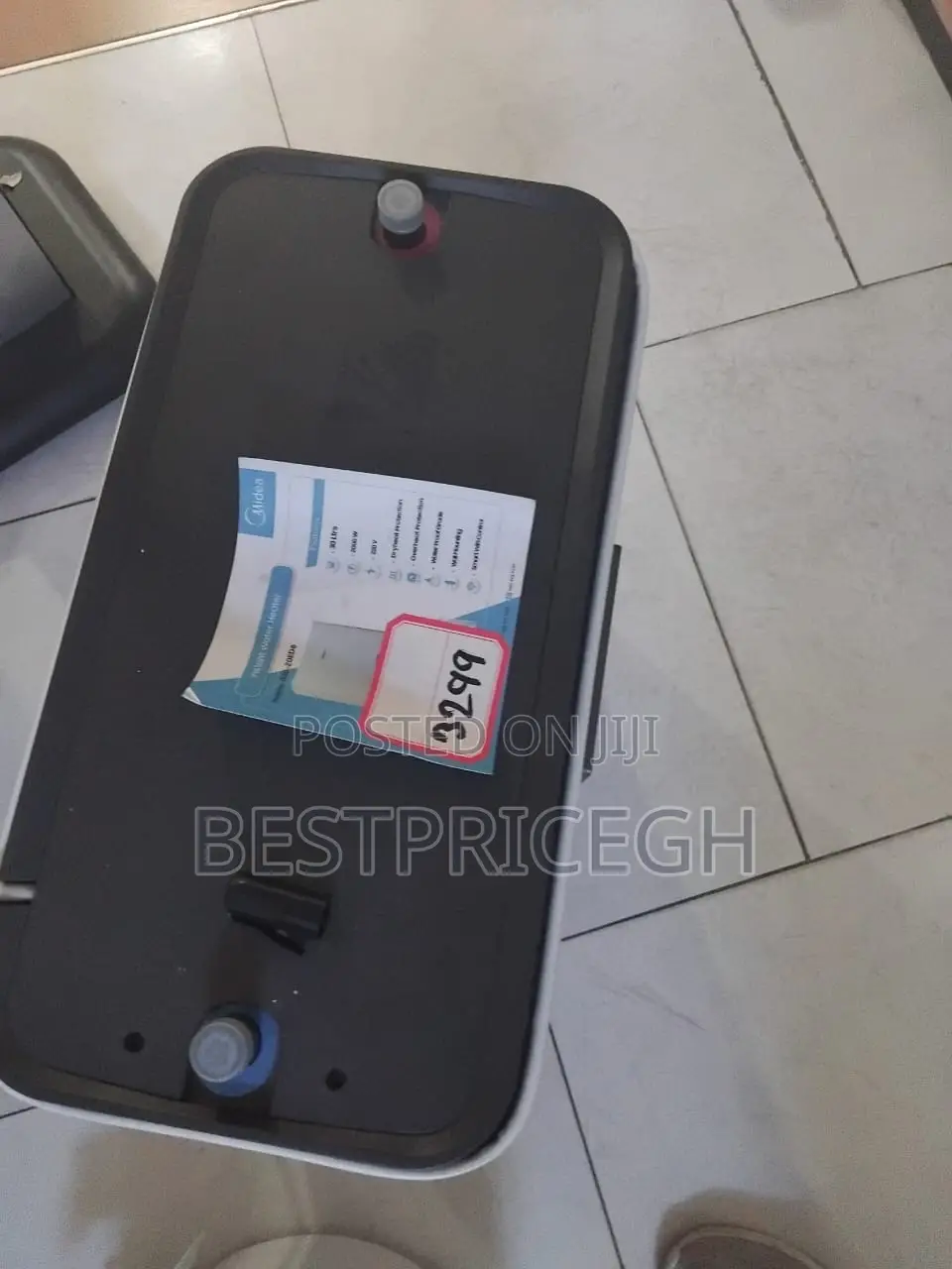 Midea 30l Horizontal Electric Water Heater
