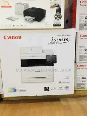 Canon Wireless Isensy Mf655cdw Laser Printer Color Black