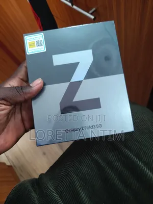 New Samsung Galaxy Z Fold 3 256 GB Black