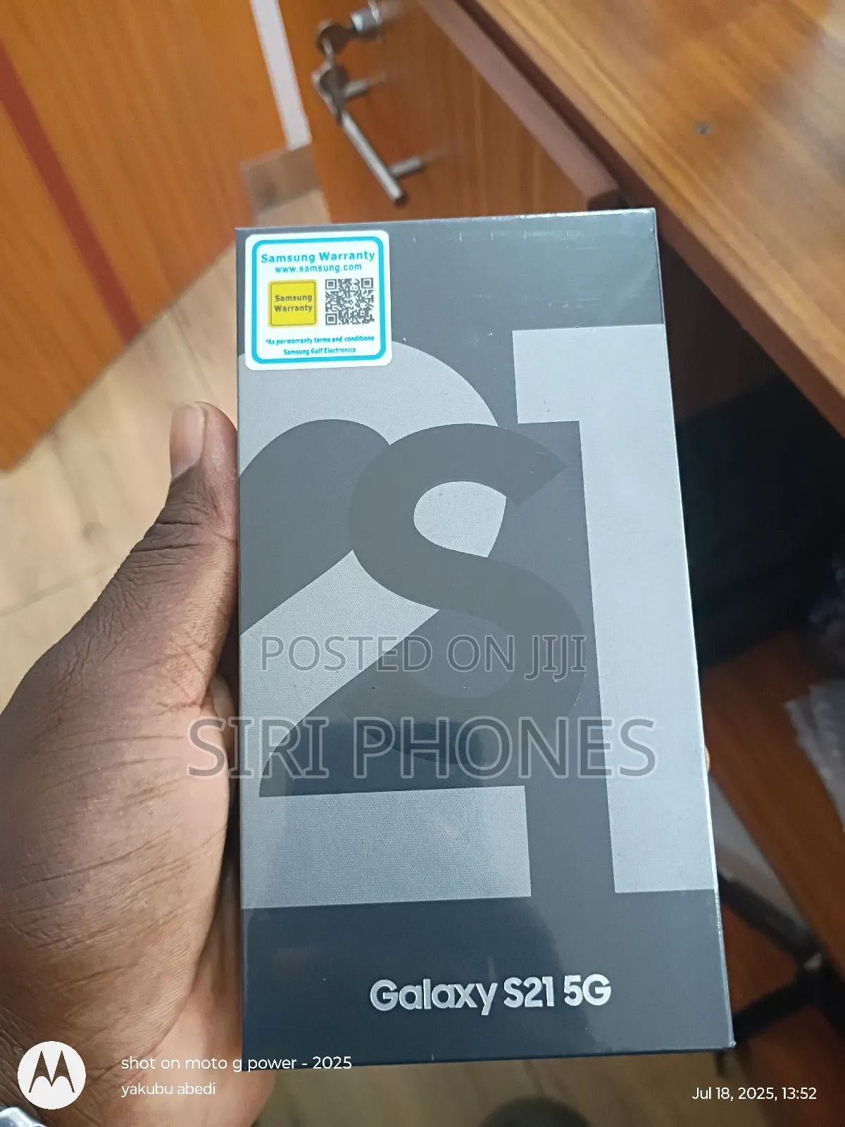New Samsung Galaxy S21 5G 128 GB Purple