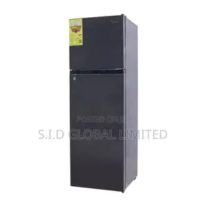 Midea 173ltrs Double Door Top Freezer Fridge Mdrt237fgg28