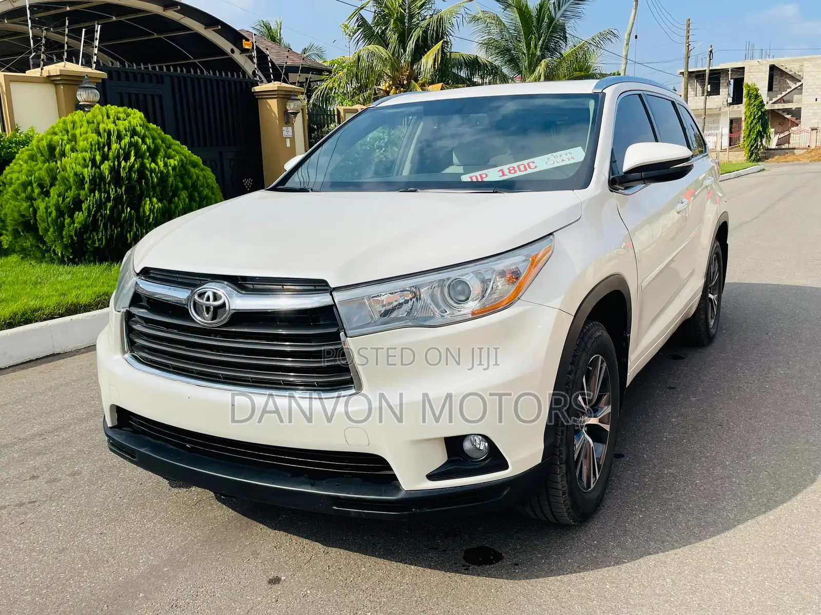 Toyota Highlander XLE V6 4x4 (3.5L 6cyl 6A) 2016 White