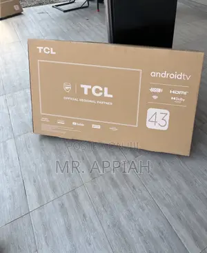 Unique TCL 43 Inch Hd Smart Android Tv(Black) 