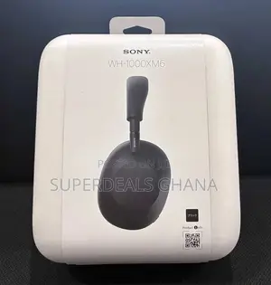 Sony Wh-1000xm6 Wireless Noise Cancelling Headset Black New