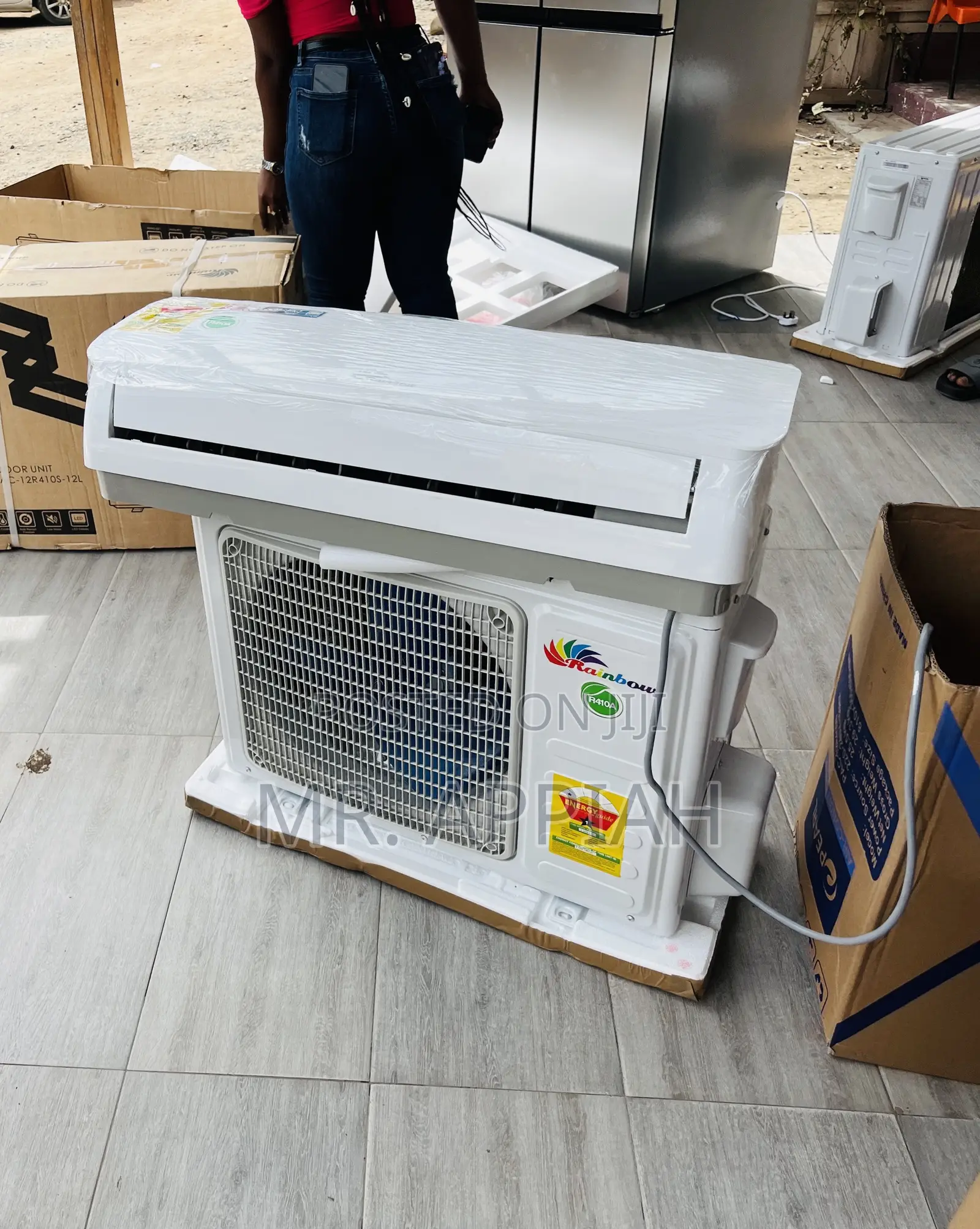 Premium Rainbow 1.5hp Ac With Remote Control.