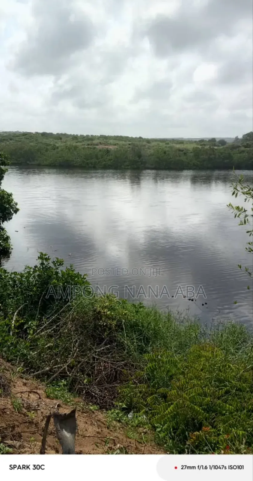 Beach Side With Lake Side Land at Gomoa Fetteh