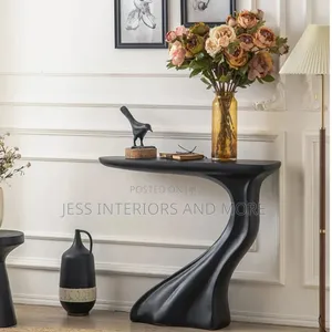 Console Table (Unique Curved Shape)