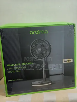 Oraimo Power Turbo 4000mah Portable Folding Fan