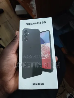 New Samsung Galaxy A14 5G 128 GB Black