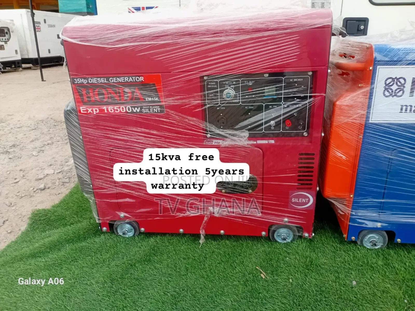 No Light We Deliver Power Honda 15kva Diesel Generator