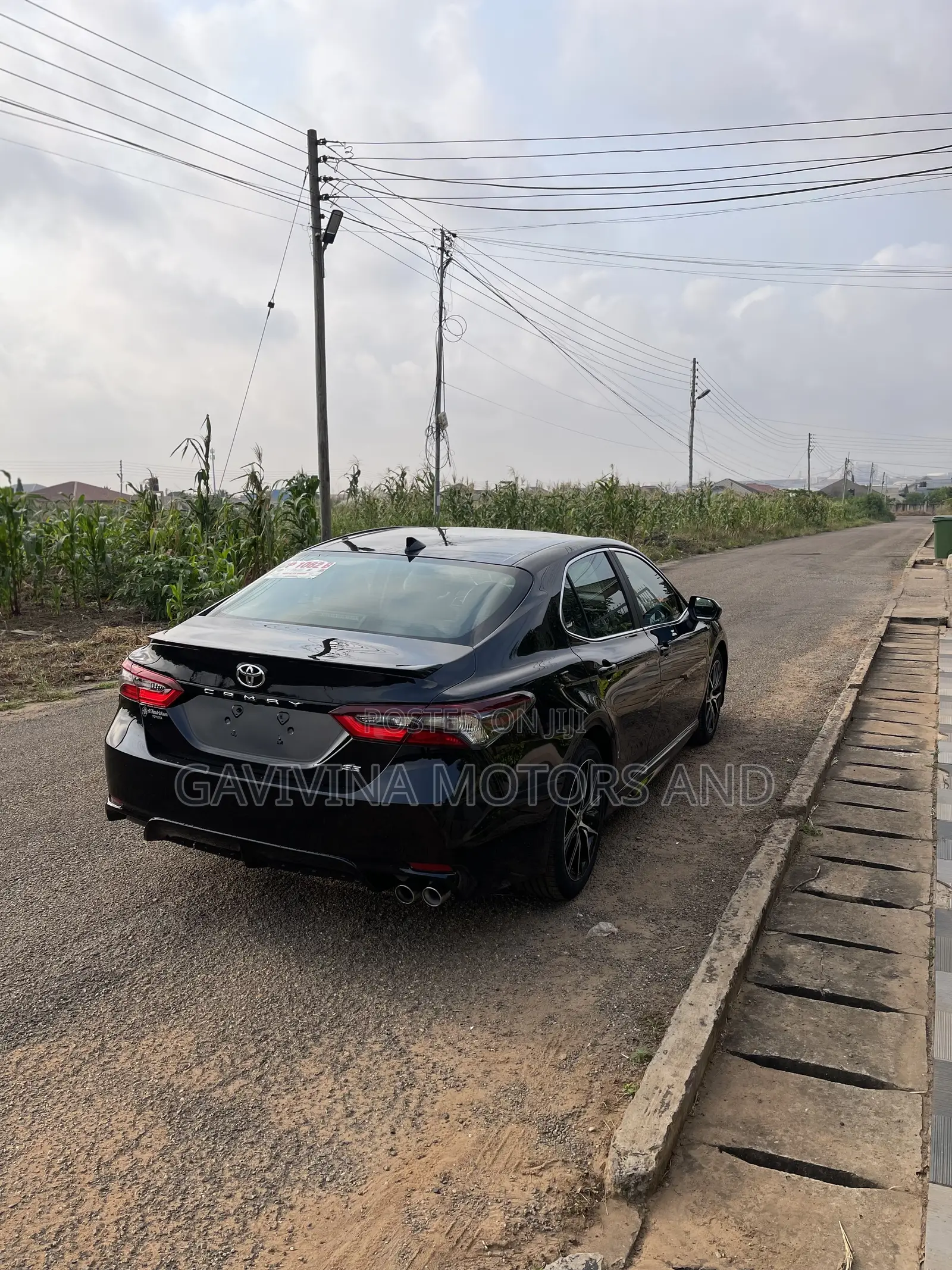 Toyota Camry SE 2022 Black