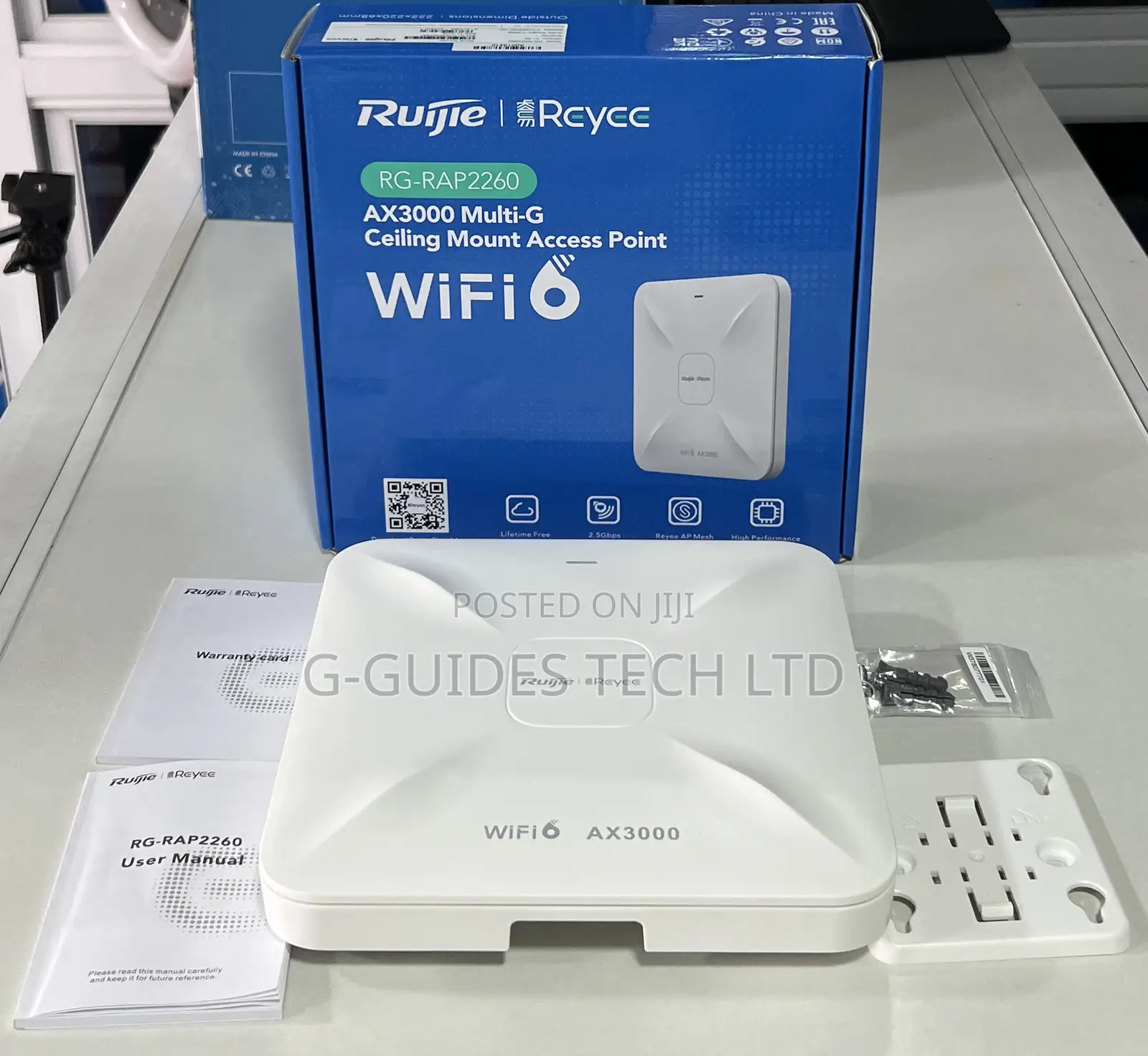 Ruijie Rg-Rap2260 Ax3000 Multi-G Ceiling Mount Access Point