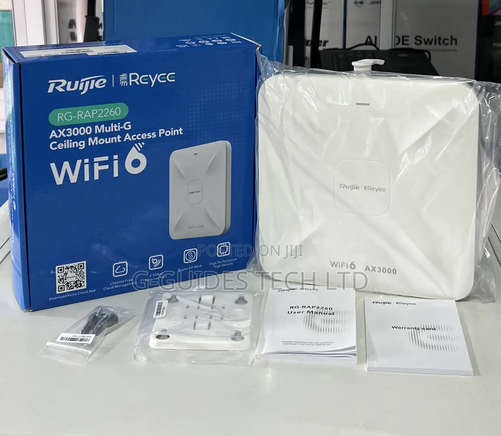 Ruijie Rg-Rap2260 Ax3000 Multi-G Ceiling Mount Access Point
