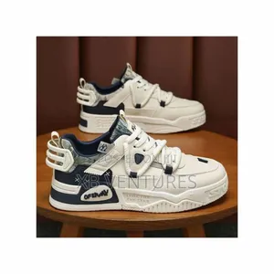 Aidailu Men's Breathable Sneakers - White