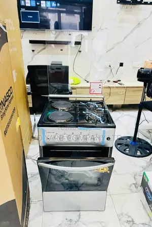 Electric Burner With Oven Grill **50x50**Gas And Electric