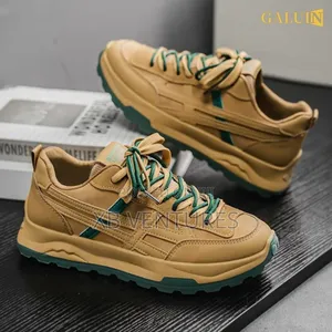 Thick Bottom Non-Slip Soft Sole Outdoor Shoes - Khaki