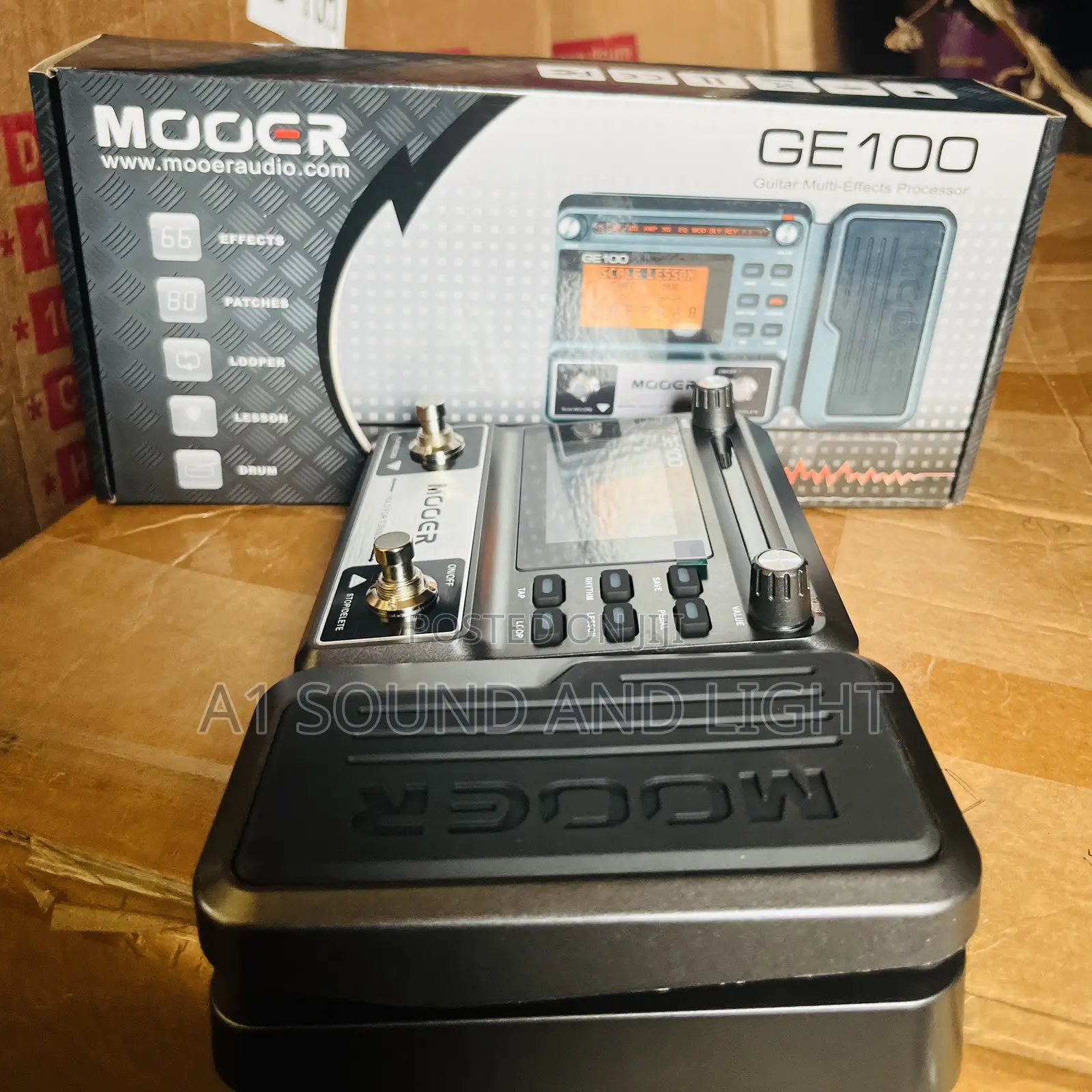 Mooer Ge100 Guitar Multi-Effects Processor