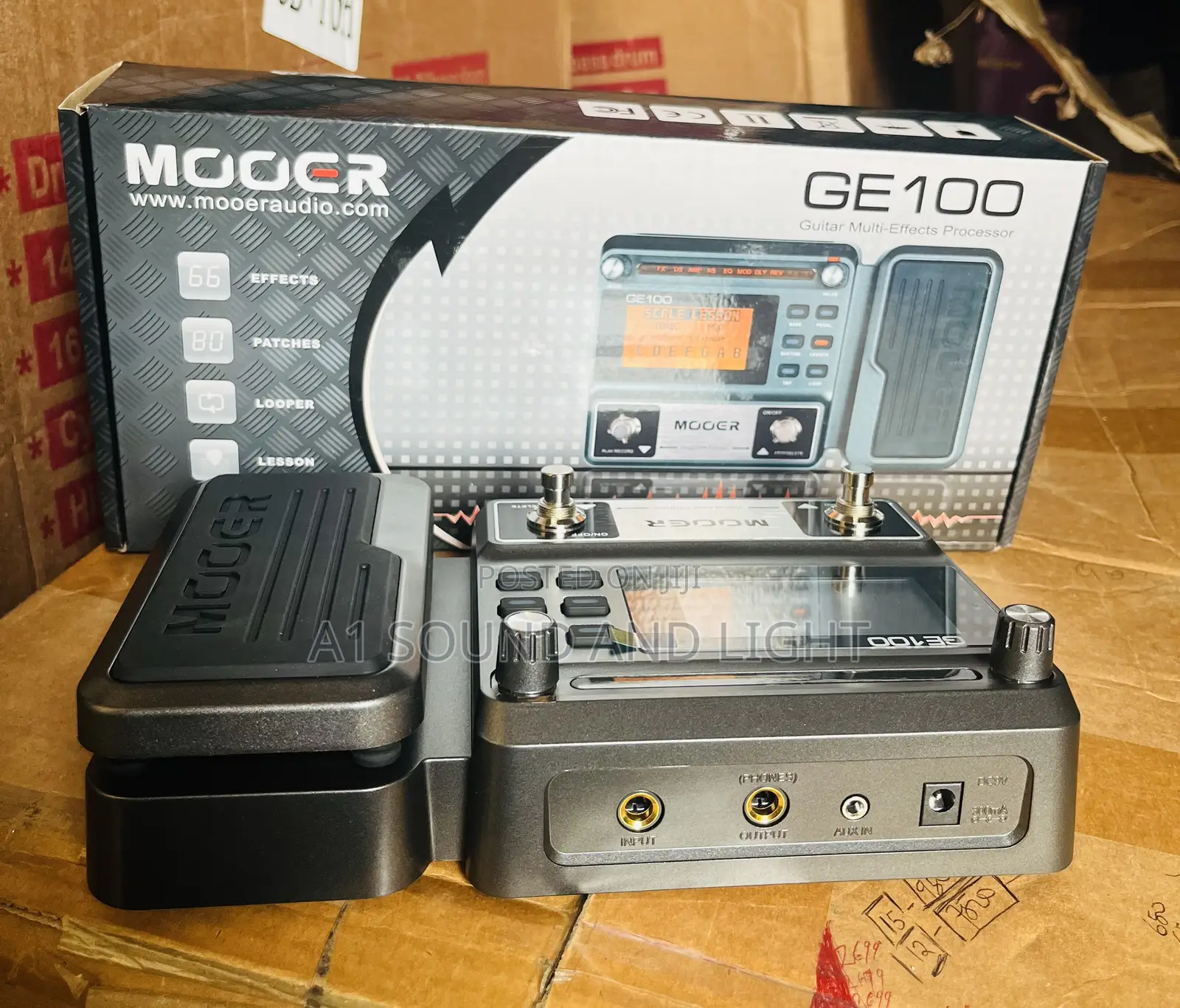 Mooer Ge100 Guitar Multi-Effects Processor