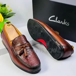 Clarks Brown Ring My Bell Mens Shoe