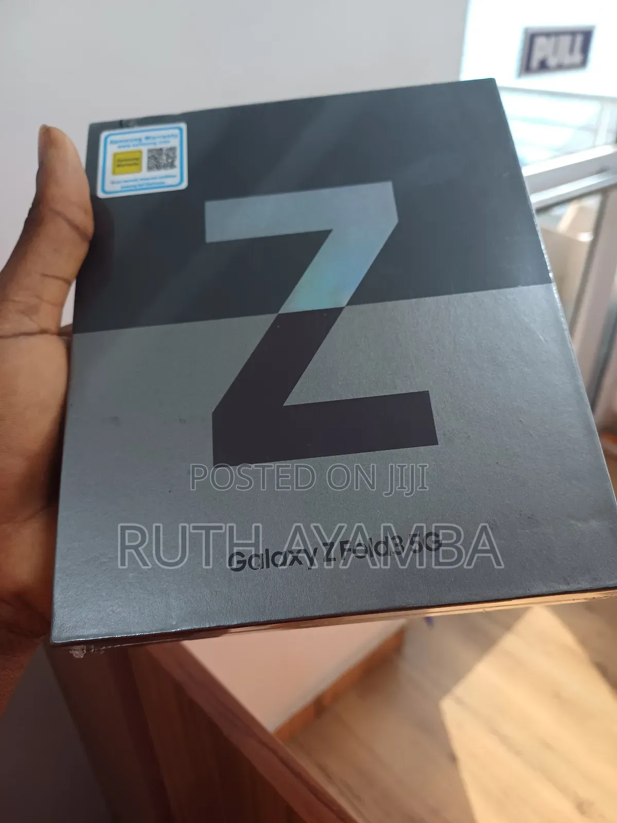 New Samsung Galaxy Z Fold 3 256 GB Black