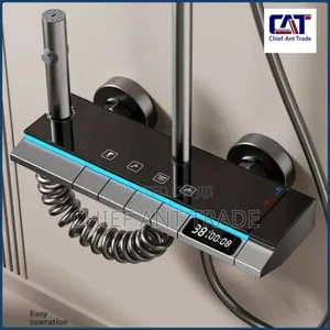 Digital Temperature Cold Hot Shower 4 Flow