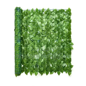 Artificial Wall Hanging Green Leaf Fence