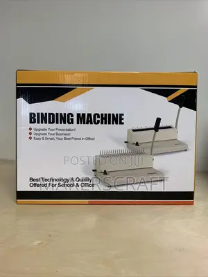 Quality Binding Machine With Capacity Up To 12 Sheets