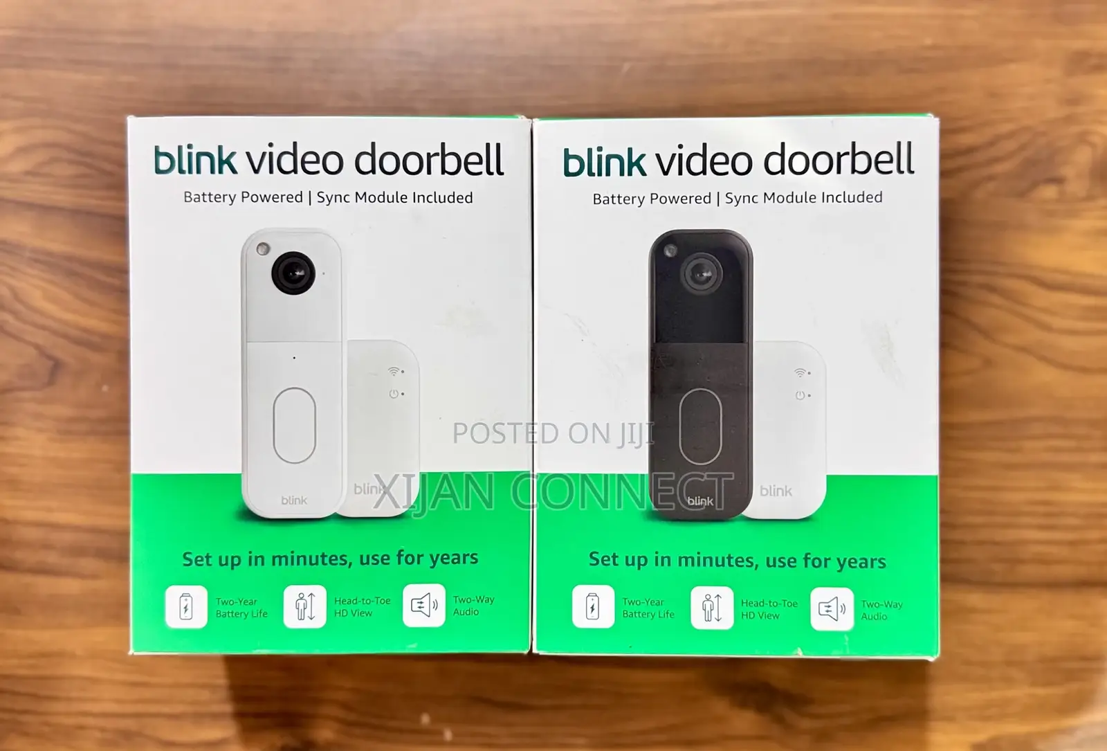 Blink Video Doorbell Camera (Sync Module Included)