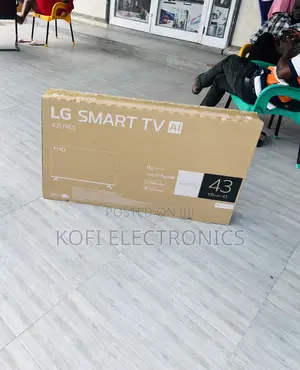 Fresh in Box Lg43lr60006 43 Inch Smart Television(Black).