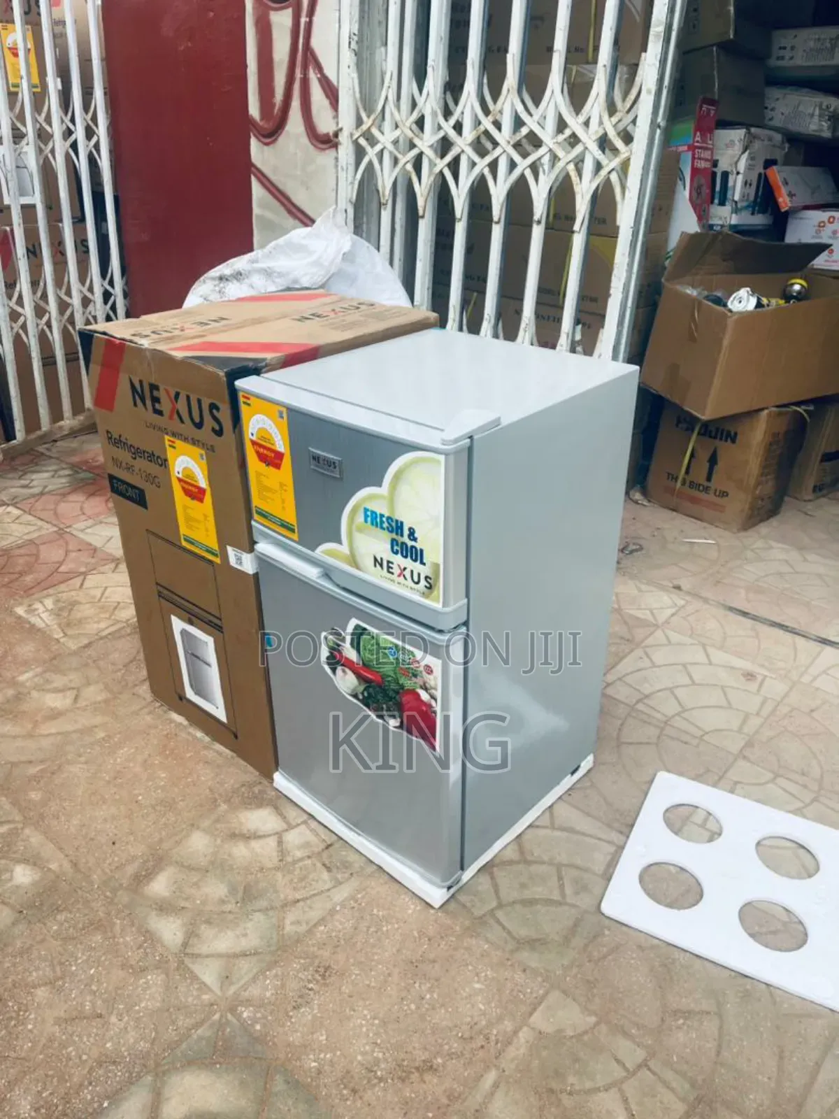 Nexus Table Top Double Door Fridge With Capacity 80lite
