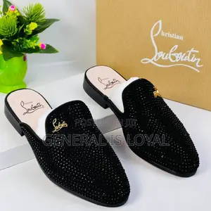 Christian Louboutin Black Men’S Hslfshoe