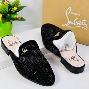 Christian Louboutin Black Men’S Hslfshoe