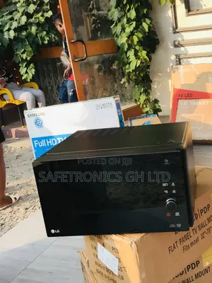 Smart Inverter Black Grill Countertop 42 Liters Lg Microwave
