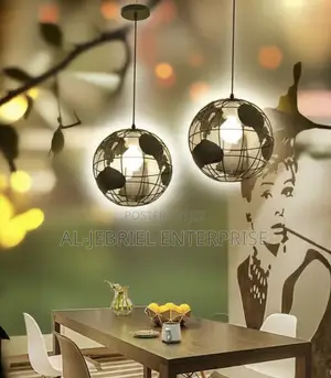 Globe Shaped Pendant Light