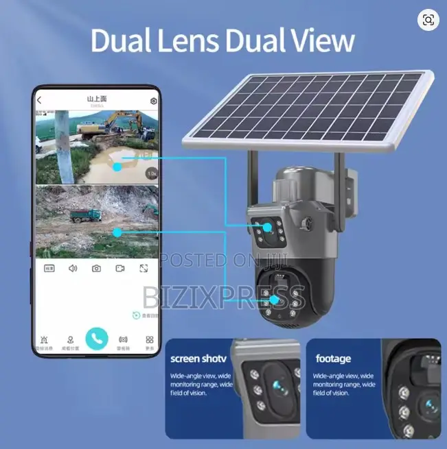 Wifi Solar Ptz Camera