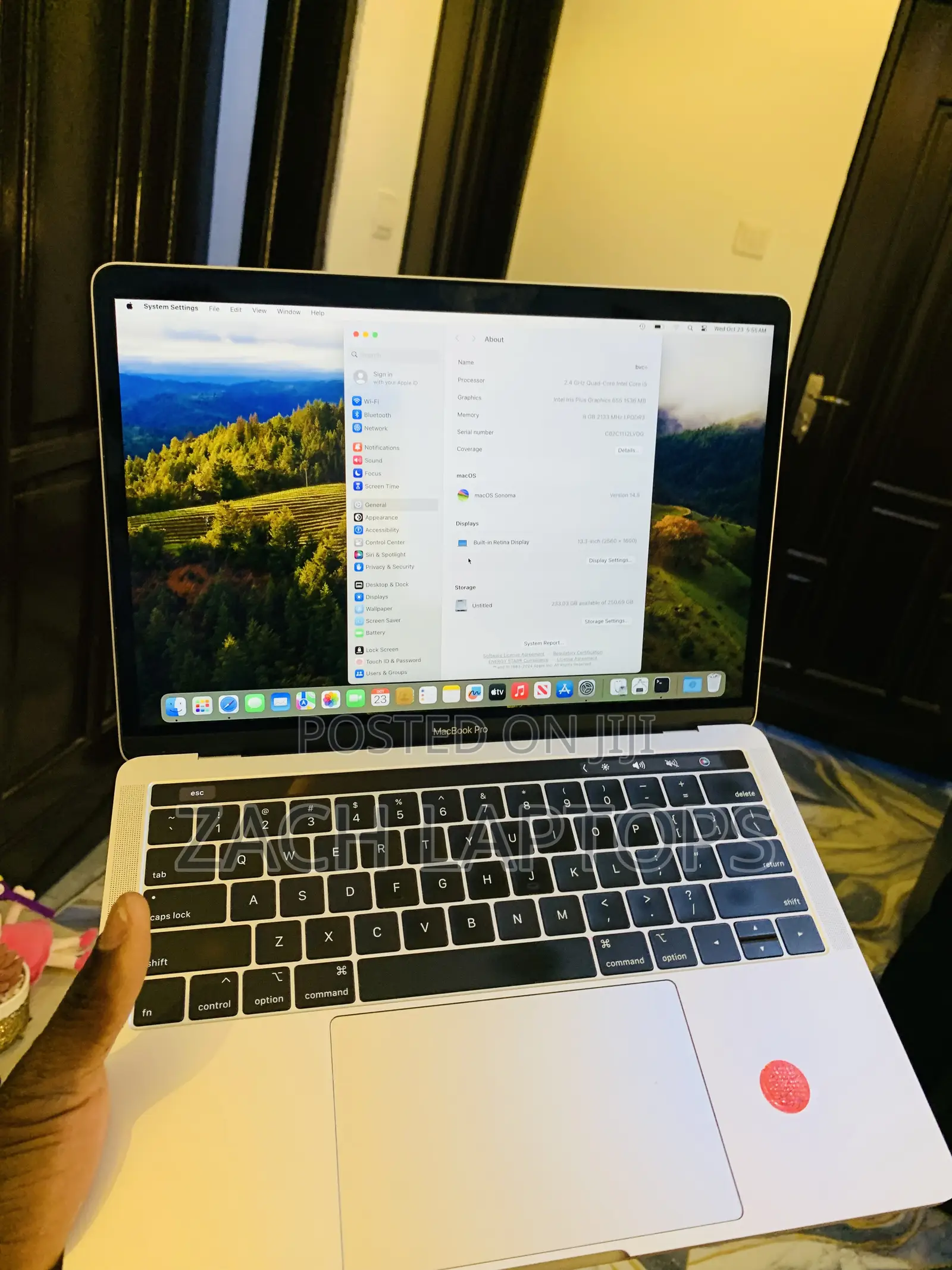 Laptop Apple MacBook Pro 2018 32GB Intel Core I9 SSD 1T