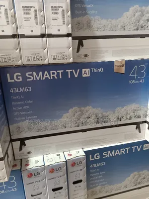 Lg 43"(43lm63) Smart Satellite Digital Led Tv