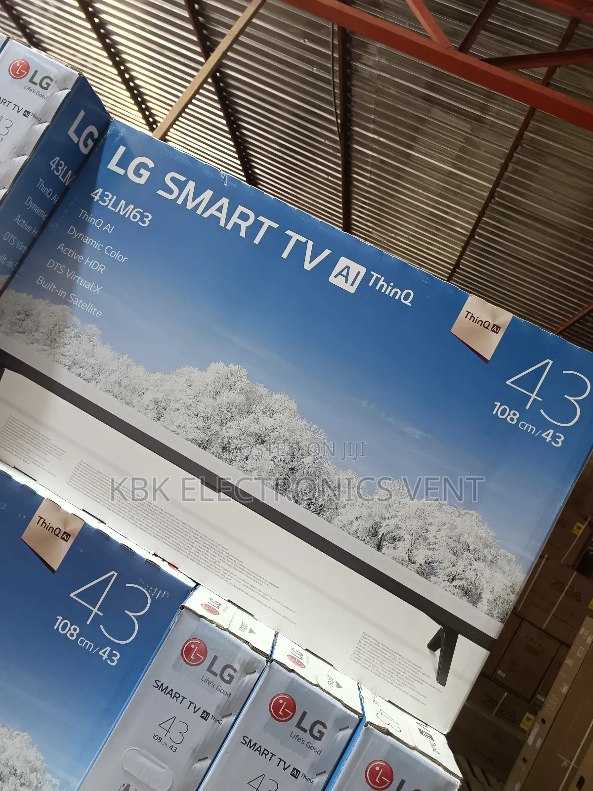 Lg 43"(43lm63) Smart Satellite Digital Led Tv