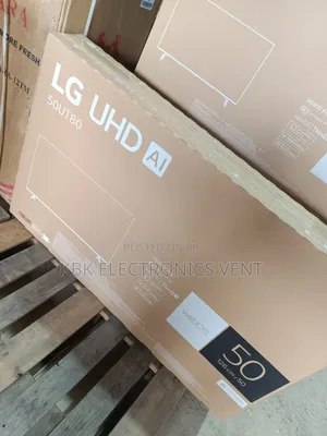 Lg 50"(50ut80) Smart Uhd Satellite Digital Led Tv